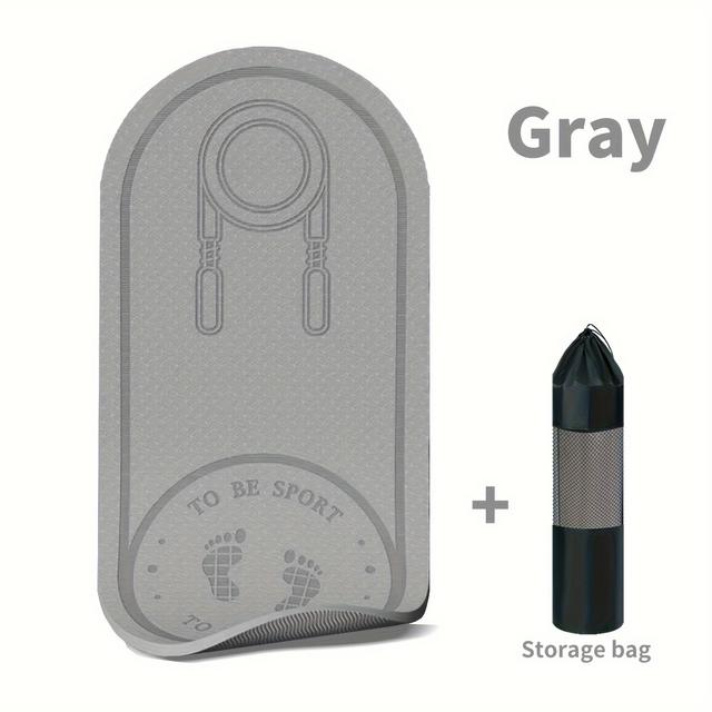 TEMU Csúszásmentes ugrókötél alátét, puha és ütéselnyelő, alkalmas edzőtermekbe, fitneszhez, alakformáláshoz és súlycsökkentéshez