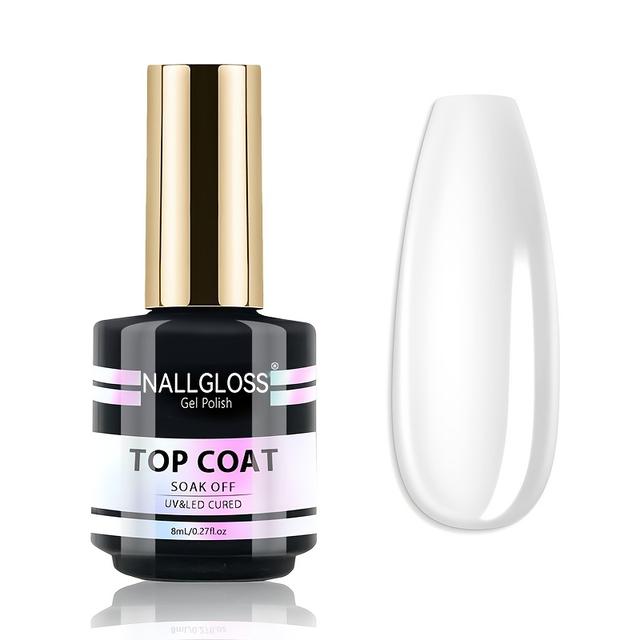 TEMU Gel-Nagellack – No-Wipe , , Langanhaltendes für Klare Nagelgel- Acrylnägel, für Heim-DIY Nagelstudio, LED-Lampe erforderlich