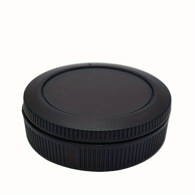 TEMU Newks Abs Lens Cap, Compatible With R100 R50 R8 R R3 R5 R6 R7 R10 Mirrorless Cameras, Rf Mount Lens & Body Cover, Rear Lens Protection
