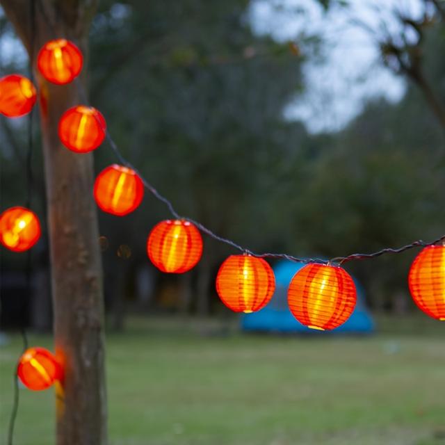 TEMU 1 , 10LED/20LED Czerwona Latarnia Ozdobna, Dekoracja Świąteczna do Domu, Papierowa Lampa, Lampa do Stworzenia Atmosfery na Imprezę, Światła Wewnętrzne, Wersja na Baterie [Baterie Nie Dołączone]