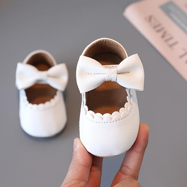 TEMU Miękkie, oddychające buty do chodzenia dla niemowląt w wieku 0-1 rok, uniwersalne buty księżniczki z półgumową podeszwą