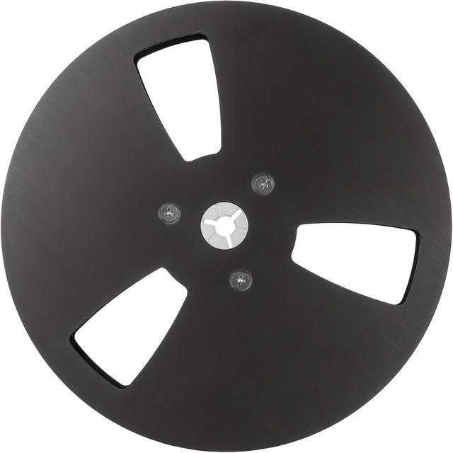 TEMU TEAC 1/4 بكرة شريط مغناطيسي فارغة 7 بوصة فتاحة بكرة فارغة قرص فارغ بكرة شريط صوتي فارغة بكرة ألومنيوم صينية بكرة أجزاء آلة أسود