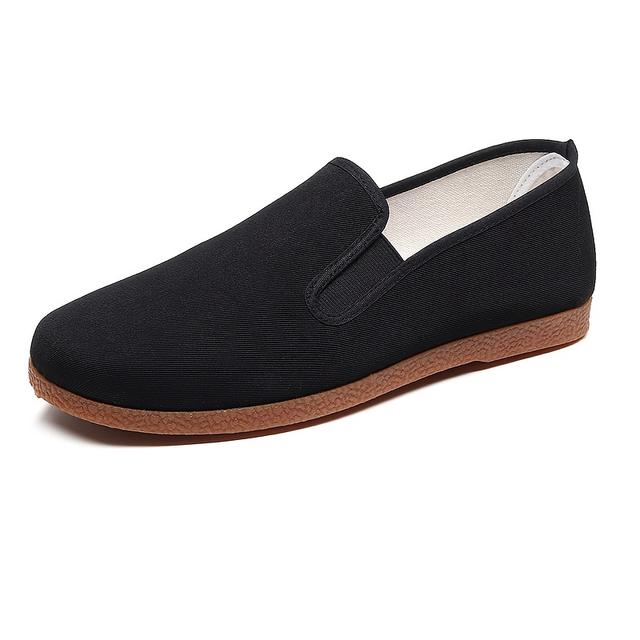 TEMU Alte Pekinger Stoffschuhe mit Sohlen, Tai Chi Kung Fu Schuhe