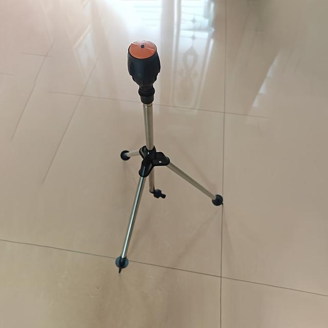 TEMU 360 Degree Adjustable Tripod Sprinkler, Automatic Rotating Nozzle, Adjustable Height, Large Coverage Area, Universal Connector, Tripod Automatic Rotating Spray For Garden Lawn