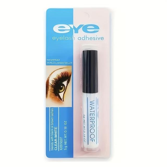 TEMU Rögzítő műszempilla ragasztó Hosszan tartó, gyorsan száradó Vízálló Szuper erős rögzítés Tartós Nem irritál Izzadásálló Kezdőknek megfelelő