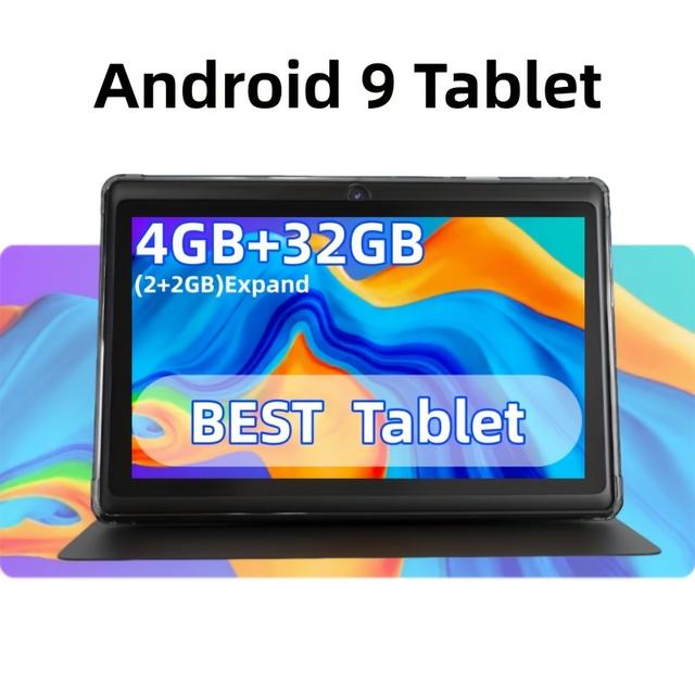 TEMU Crelander New 7-inch Tablet, Tablet, 2.4g+5gwifi, Equipped With 4gb (2gb + 2gb Expansion), 32gb Rom, With Data Cable, Tablet Case Included -tablet, Pad Tablet Pc, System, Tablet, Pad, Tablet, Pad