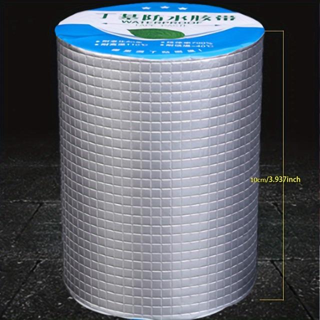 TEMU Dingbi Waterproof Sealant Aluminum Foil Leakproof Dingbi Sealing Strip Sealant , Used For Repairing Windows And Metal Roofs, And Gutter Leakage Repair 10cm*5m