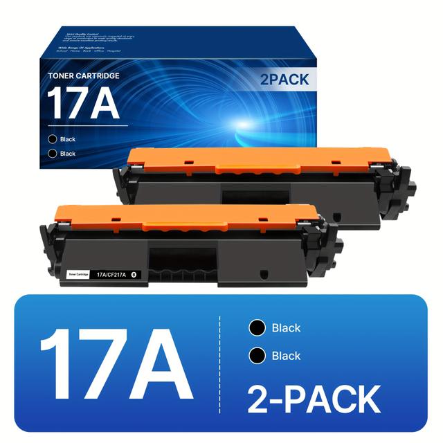 TEMU 17a Black Compatible Cf217a Replacement For 17a Cf217a Use With Laserjet Pro M102w M130nw M130fw M130fn M102a M130a Pro M102 Series | Cf217a 2 Black