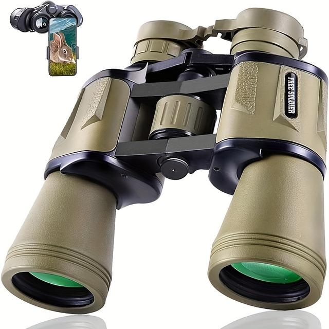TEMU Large Eyepiece Binoculars High-definition Large Picture Adult Hunting, Watching Concerts, Bird Watching, Sports Competitions, Theaters, Operas, Outdoor Travel Use