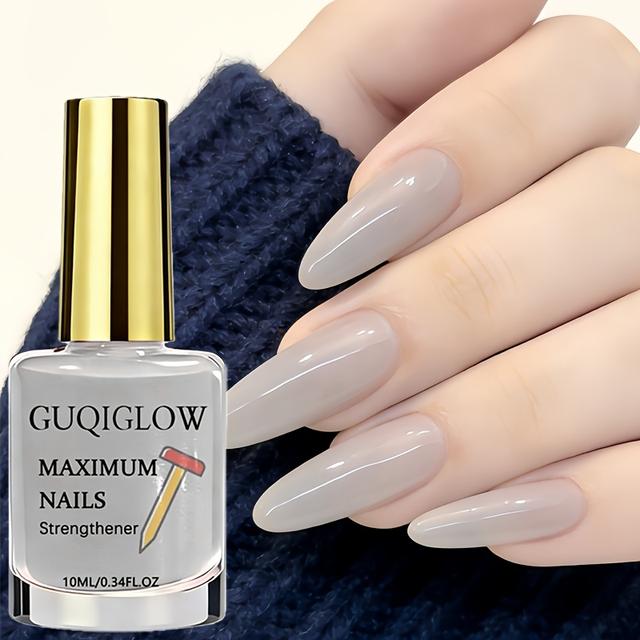 TEMU Stymulator wzmacniający paznokcie, lodowo czysty, szybkoschnący, bez potrzeby utwardzania. Zapewnia długotrwały blask, chroni delikatne i cienkie paznokcie, zwiększa trwałość i poprawia estetykę.