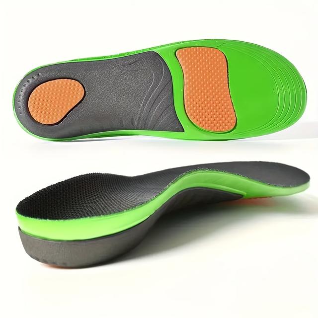 TEMU 1 Pair High Arch Support Sports Insoles - Superior Shock-absorbing Cushioning, Wear-, Breathable, Anti-odor, For - Suitable For Sports Shoes, Casual Shoes, Hiking Boots, And More