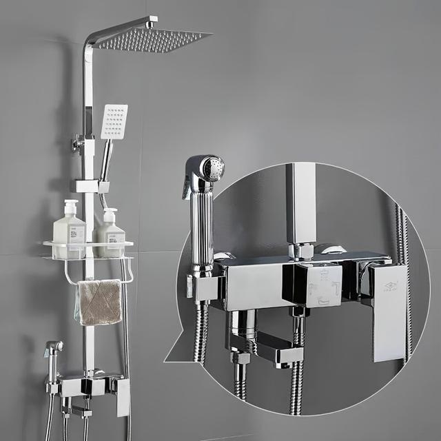 TEMU Esőztető zuhanyrendszer, zuhanykeverők, masszázs zuhany és különféle zuhany hozzáadások, beleértve a mennyezeti zuhanyokat és a teljes zuhany szetteket. Kizárólag zuhanyzáshoz.