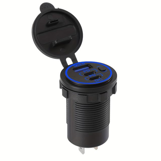 TEMU Dual Pd + Usb 3.0 Charger Adapter