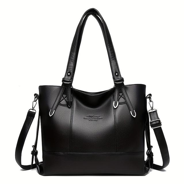 TEMU Fashionable Casual Women's Shoulder Bag And Briefcase, Suitable For Commuting, Dating, And Shopping.
