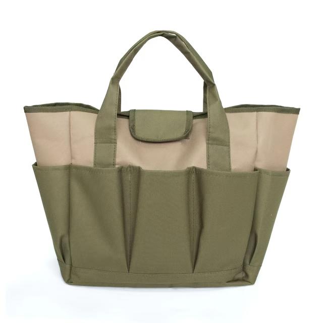 TEMU Gardening Portable Tool Organizer, Large Capacity Handheld Garden Tool Bag, Multi-functional Portable Tool Pouch