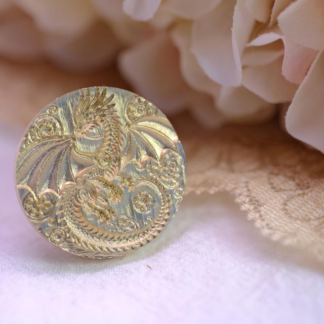 TEMU ワックスシールスタンプ、ハンドル付属なし、ティブな「ルドラゴンソウル」デザイン、封蝋愛好家に最適