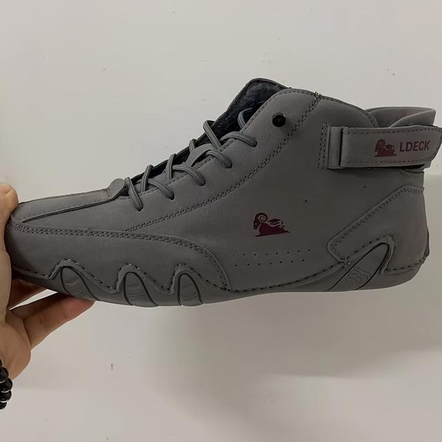 TEMU Oversized Men's Winter Insulated Boots, Men's Short Boots