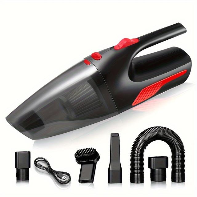 TEMU A Powerful Handheld Cordless Vacuum Cleaner For Small Household Cars, Suitable For Vehicle And Home Use