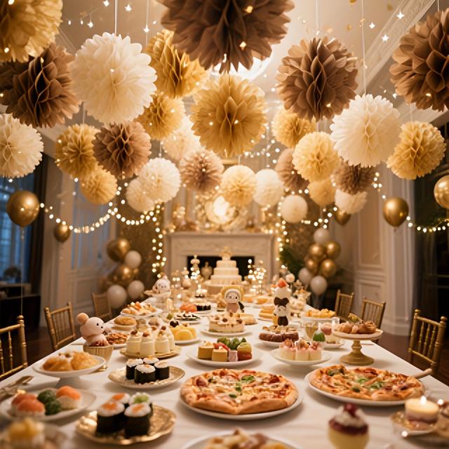 TEMU 12 pièces de boules en papier /blanc/crème, décoration pour anniversaires, , enterrements de vie de fille et autres fêtes – créez parfait