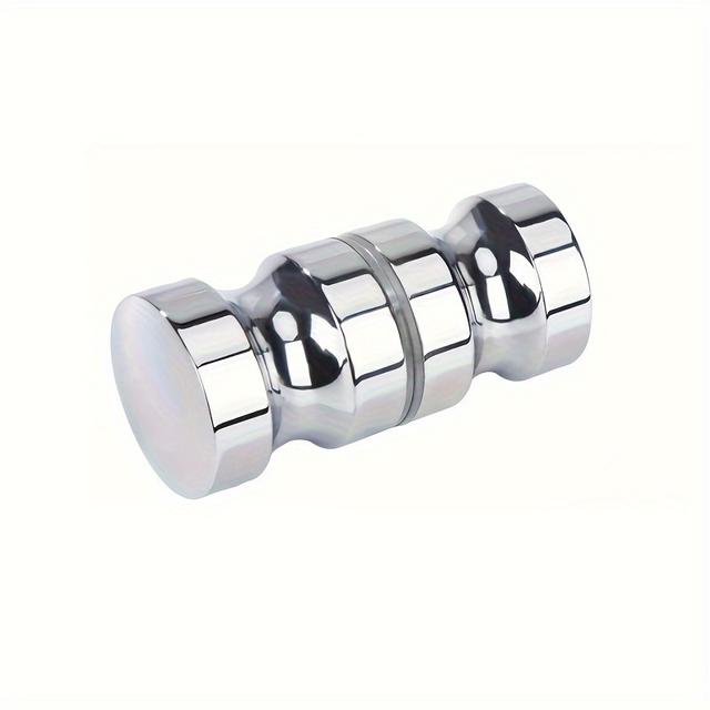 TEMU Tirador de puerta de vidrio de cara para tirar y empujar, ideal para puertas de baño y duchas