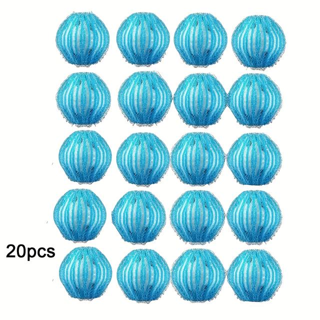 TEMU 15, 20 oder 25 wiederverwendbare Tierhaarentfernungsbälle, geeignet für Waschmaschinen, entwickelt zur Eliminierung von Hunde- und Katzenhaaren, und leicht zu reinigende Wäschezubehör