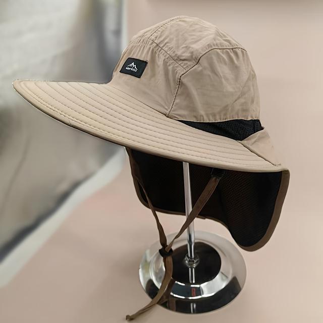 TEMU Stylish Street- Hat For Men - Durable Polyester, Outdoor Camping & Hiking, Camping Clothes