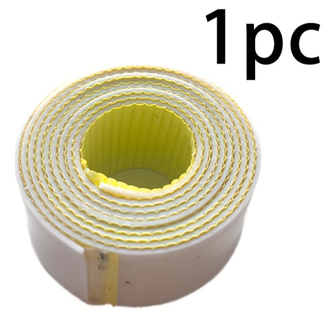 TEMU 1pc Self-adhesive Presser Foot Base For Industrial Sewing Machines, Paper Material With Glue Pressure Foot Skin For Overlock Machines