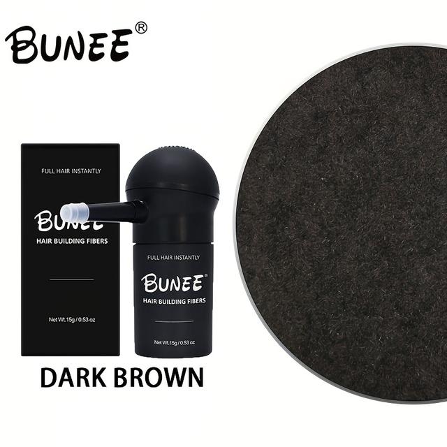 TEMU Bunee Fiber Powder Integrated Tool, Specifically For Hair Fiber Powder, Suitable For Dates, , Business Trips, And Gatherings, 15g Fiber Powder Set