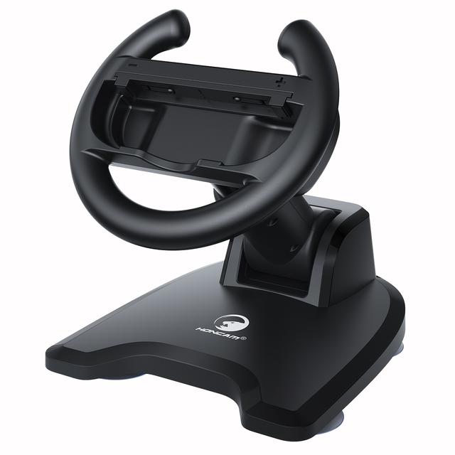 TEMU Steering Wheel For & Switch Controller, Racing Steering Wheel Accessories For Racing Games With Base, For First-generation And Second-generation Controllers