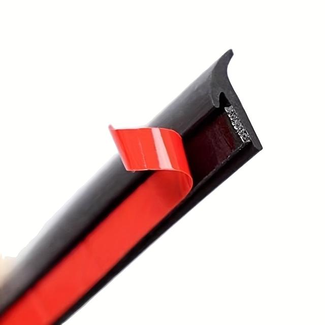 TEMU Rubber Weatherproof Windproof, Soundproof Diagonal T-shaped Edge Sealing Strip, , Durable And Leak-proof