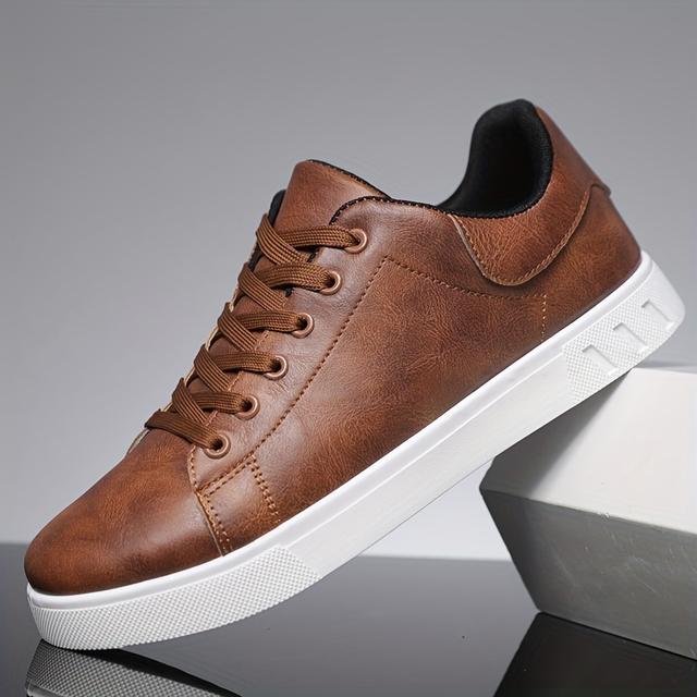 TEMU A Pair Of Men's Business Casual Footwear Stylish And Comfortable, Ideal For Any Season And Perfect For Outdoor Activities, Walking, And Sports