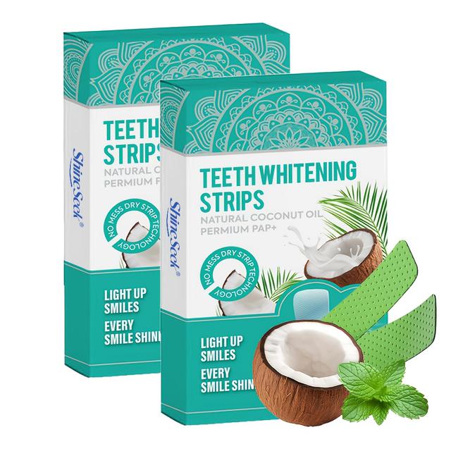 TEMU 56 Unidades/28 de Tiras Dentais Sabor , Design Adesivo Durável e para Mais Brilhantes sem Sensibilidade