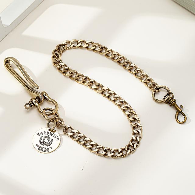 TEMU A Stylish Distressed Design Motorcycle Street Series Chain Pants Accessory A80