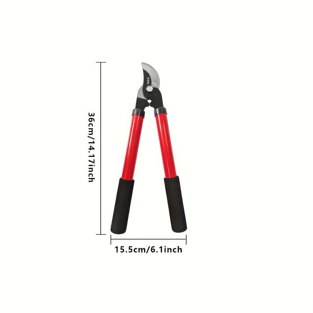 TEMU Portable Modern Pruning Shears - Durable Metal Garden Pruning Shears For Home Use With Thick Branches And Hedges.