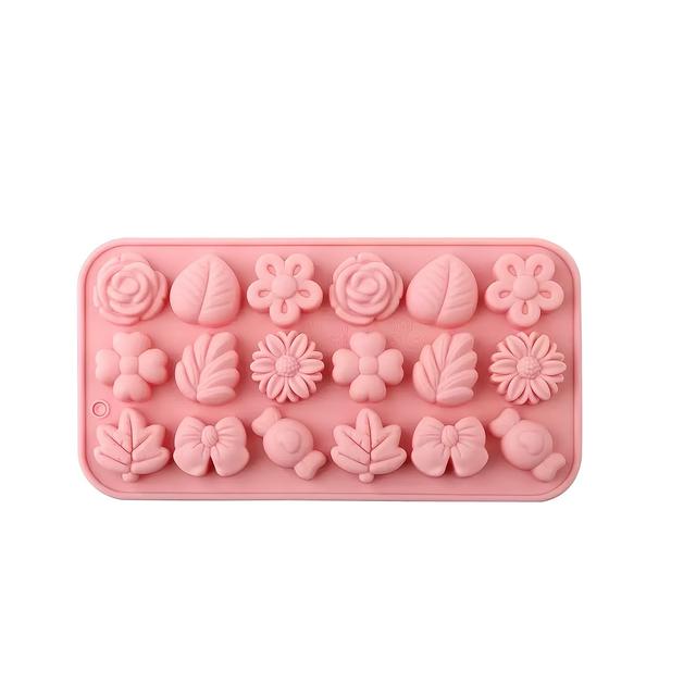 TEMU 1 Piece Of Molds Designed For Sunflower-shaped Sweets, Chocolates, Ice Cubes, Jellies, Gummy Candies, And Creams, Which Used For Cake Decoration At Home
