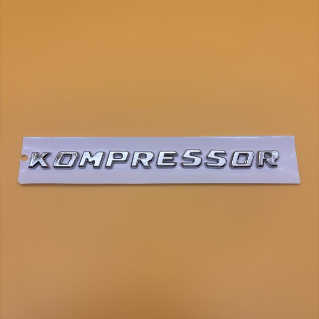 TEMU 1 db KOMPRESSOR Logó Betűs Autó Karosszéria Jelvény Matrica -hez