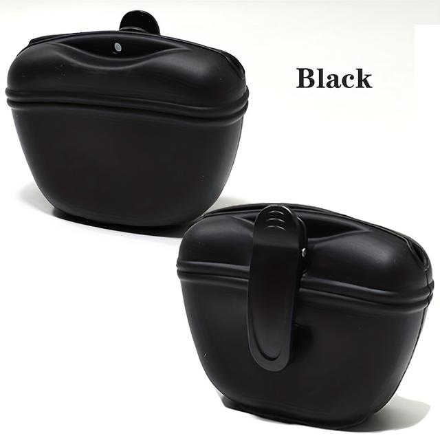 TEMU 1pc Ligege Silicone Bag Clip-on Container, Convenient Magnetic Closure And Waist Clip