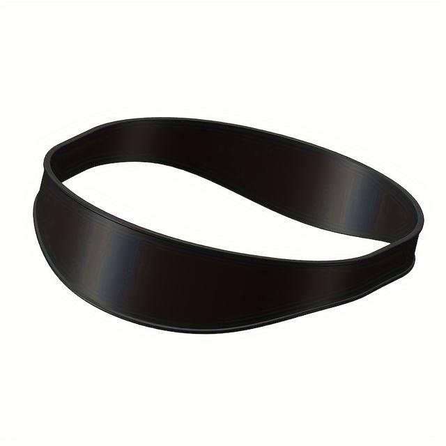 TEMU Fiúk piros szilikon hajvágó szalag - Rugalmas, ívelt hajvágó útmutató és utazási használatra, puha fogású hajformázó eszköz