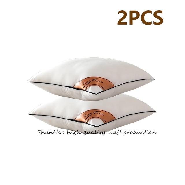 TEMU Dvojbalení nových vysoce kvalitních luxusních polštářových vložek s vysokou pružností, prémiové dekorativní polštáře a opěrky na sedačky pro auto pohovku, vhodné pro různé použití