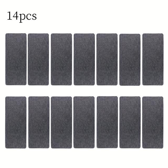 TEMU 14 Packs Carpet Stair Treads Non-slip Safety Rug Slip Resistant Mat
