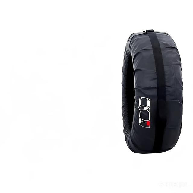 TEMU Uniwersalny Pokrowiec Ochronny na Oponę Zapasową | Torba do Przechowywania Opon Samochodowych z Tkaniny Oxford, Uniwersalna