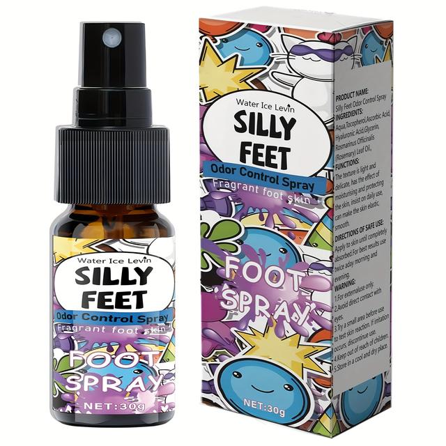 TEMU Water Ice Foot Deodorant Spray For & - Odor Eliminator, Fast-acting Cooling & Sweat Absorbing Formula, -lasting Fragrance Spray For Toenails, Athletic, Gym, Daily Use - Dry Feet Care (' & ')