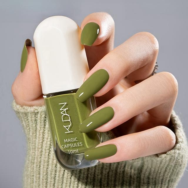 TEMU Water-based Nail Polish - No-bake Quick-dry Long-lasting Peelable Fast Dry Manicure Nail Polish