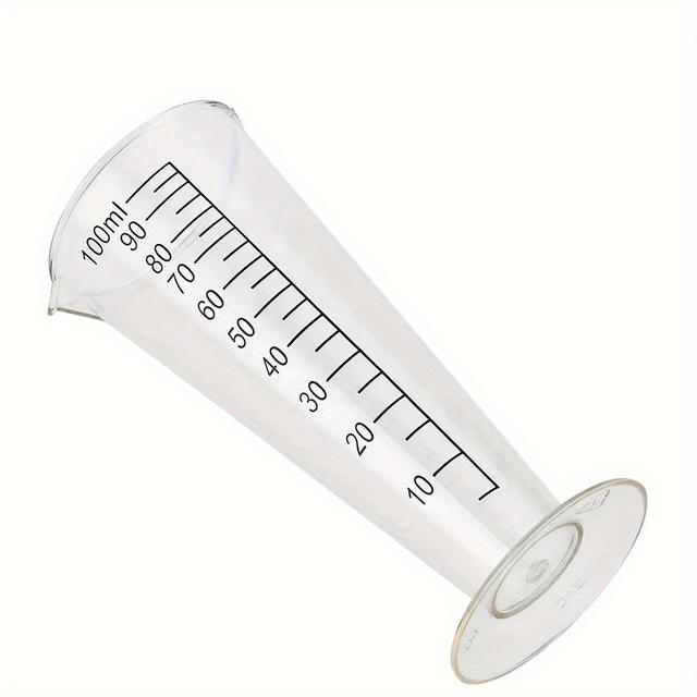 TEMU 100ml Food-grade Acrylic Measuring Cup With Scale - Bpa-free, Kitchen & Restaurant Use