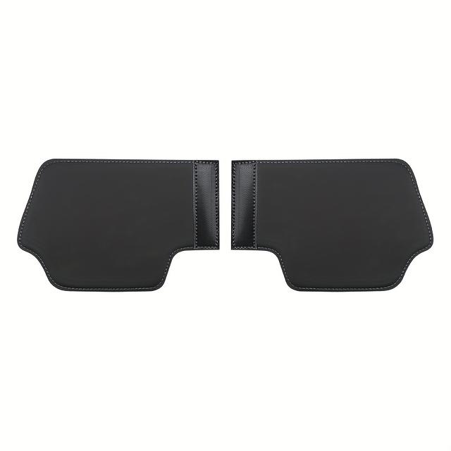 TEMU 테슬라 모델 Y , 모델 3 용 도어 핸들 보호대, 앞뒤 도어 핸들 커버, PU 가죽 제작, 모든 모델 시리즈 호환, 테슬라 모델 3/Y용