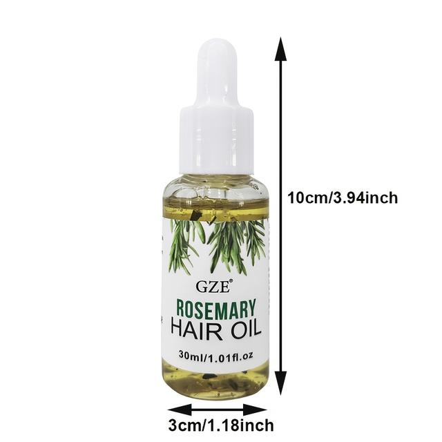 TEMU Gze Rosemary Oil For Hair With Rosemary Essential Hair Strengthens Serum