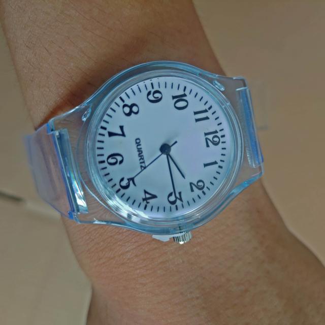 TEMU Wholesale Watches For Women, Featuring Quartz Models With Transparent Pvc Designs, Perfect For