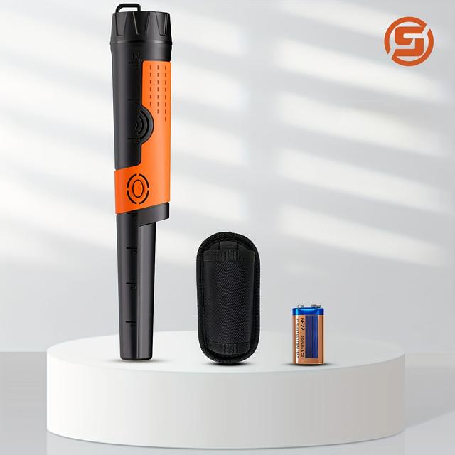 TEMU Metal Detector Pinpointer, Portable And Handheld, With 2 Different For Detecting Metal And , Detection For All Ages