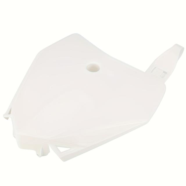TEMU White Front Number Plate For The Kawasaki Klx110 Dirt Pit Bike