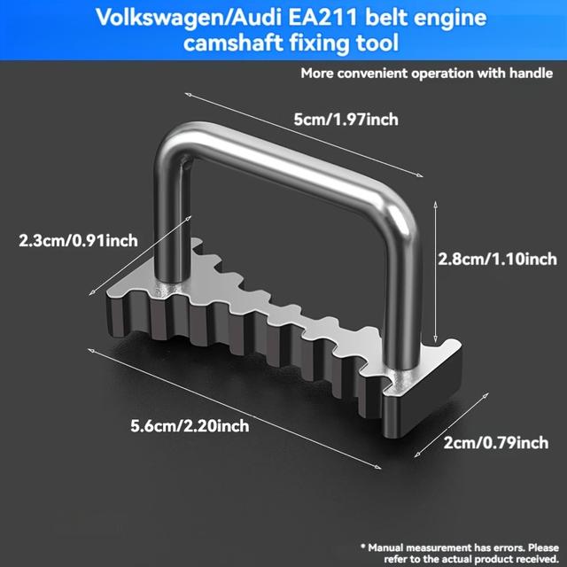 TEMU Metal Timing Tool With A Handle For Fixing The Timing Belt Pulley Of The Ea211 Engine